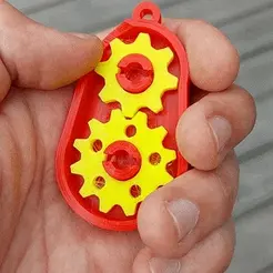 ezgif.com-gif-maker.gif Gearbox Keychain with Tinkercad components