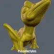 Pterodactylus.gif Pterodactylus (Easy print no support)
