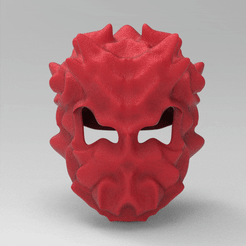 untitled.53.gif Fichier STL masque mascara voronoi cosplay halloween・Objet imprimable en 3D à télécharger