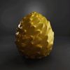 RoundedEGG0001-0060.gif OBJ file Rounded Scale Dragon Egg・3D printer model to download, TwistyPrints