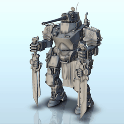 GIF-V22.gif Archivo STL Zyxsin robot de combate (22) - BattleTech MechWarrior Warhammer Scifi Ciencia ficción SF 40k Warhordes Grimdark Confrontación・Objeto imprimible en 3D para descargar, Hartolia-Miniatures