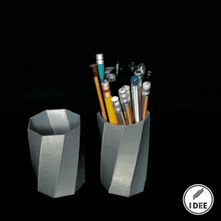 ezgif.com-gif-maker-1.gif Free STL file Secret Pen Case・3D printing idea to download