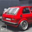 0.gif GOLF MK1 Rear window Louver for REVELL FUJIMI 1-24th and 1-18th