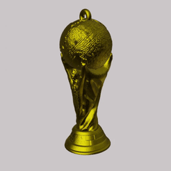 0001-0160.gif Free STL file Fifa World Cup - World Cup , keychain - pendant - pendant - earring・Template to download and 3D print