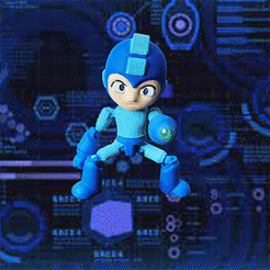 gif.gif STL file Mega Man - Rockman ball joint figurine・3D printable model to download, LittleFriend