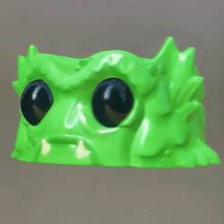 The-Creature.gif Archivo STL The Creature Pot Planter/Candy Bowl・Plan para descargar y imprimir en 3D