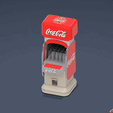 Montage.gif Vintage Coca-Cola soda machine
