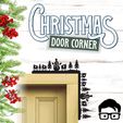 038a.gif 🎅 Christmas door corner (santa, decoration, decorative, home, wall decoration, winter) - by AM-MEDIA