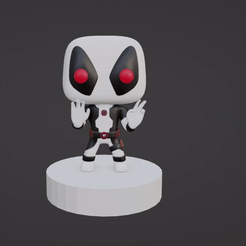 ezgif.com-gif-maker.gif STL file Deadpool Funko pop design・3D print model to download
