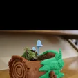 Log.gif Stylised Moss Tree Log planter