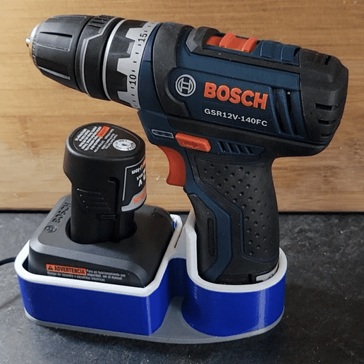Bosch GSR 12v drill and charger holder