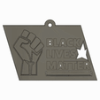 blm-02-gif.gif Black Lives Matter blm-02 3d print cnc