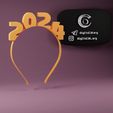 0001-0008.gif Headband NEW YEAR 2024! // vincha AÑO NUEVO 2024! PACK X8