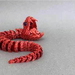 gif-serpiente.gif 3D file Biting snake・3D print object to download, ergio959