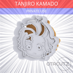 Tanjiro_Kamado~PRIVATE_USE_CULTS3D@OTACUTZ.gif Fichier STL gratuit Tanjiro Kamado Cookie Cutter・Objet pour imprimante 3D à télécharger
