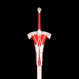 0001-0202.gif Mordred's Clarent Sword Fate Apocrypha STL