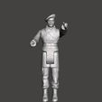 GIF.gif ACTION FIGURE RED DAWN COL ERNESTO BELLA KENNER STYLE ACTION FIGURE 3.75 POSABLE ARTICULATED .STL .OBJ