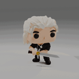 ezgif-2-1a6521bc11.gif Geralt of Rivia  Funko Pop from the Witcher series