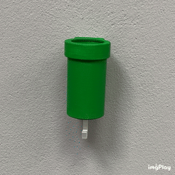 IMB_6ueAe8.gif Fichier STL PORTE-CLEFS YOSHI PORTE-CLEFS MURAL SUPER MARIO・Objet pour impression 3D à télécharger
