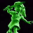 animated.gif Young Link Ocarina of Time Majora's Mask Statue 3D print The Legend of Zelda Nintendo