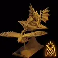 GIF.gif High Elf Hawk Sky Chariot | 32mm Presupported Miniatures