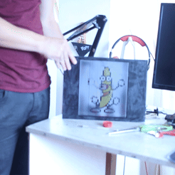 display.gif STL-Datei Wie drucke ich ein Gif? kostenlos・Vorlage für den 3D-Druck zum herunterladen