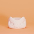 Monster-Plant-Pot-2.gif Skull Cat Plant Pot