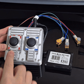 JOYSTICK CASE-ARDUINO NANO & L298N (double) - 3D model önizlemesi