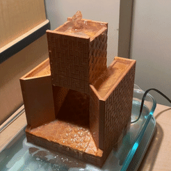 1.gif STL file Zen Fountain・3D printing idea to download, Aero_Yeti