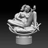 sexy-chair.gif Download STL file sexy girl stl • 3D printable object, Tchibi