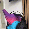 copy_BAD169E5-BFB0-452F-B596-6B963CADE2F5.gif Gaming Headset / - phones Stand - Inspired by Yondu from The Guardians of the Galaxy