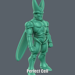 Cell.gif STL file Perfect Cell (Easy print and Easy Assembly)・3D printable model to download