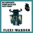 warden-minecraft.gif Minecraft Warden Flexi articulated print-in-place