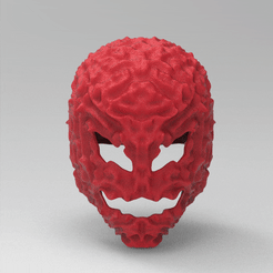 untitled.42.gif Fichier STL masque mascara voronoi cosplay halloween・Objet imprimable en 3D à télécharger