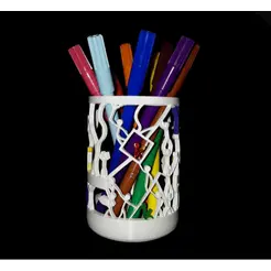 Untitled-6.gif STL-Datei STICKMAN STIFTUNGSKASTEN / stickman pencil box・Design für 3D-Drucker zum herunterladen