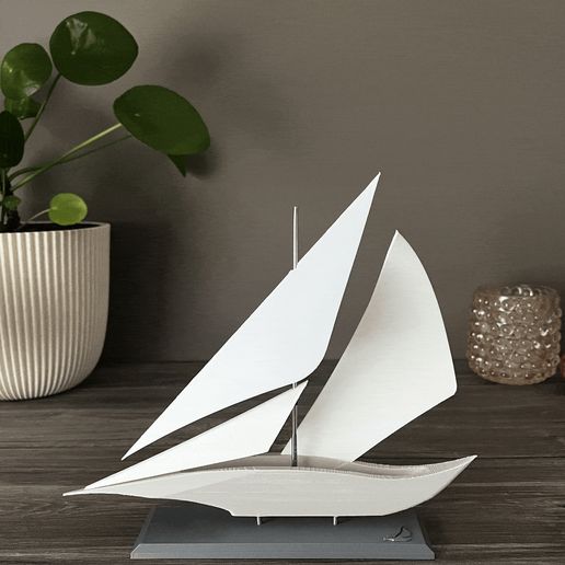 ezgif.com-optimize.gif Velero - Modelo de impresión 3D decorativo