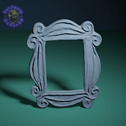 Marco_Friends.gif Бесплатный STL файл Друзья Серия Кадр. Дверной глазок Моники・Модель 3D-принтера для загрузки