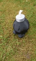 20230523_134711.gif STL file piggy bank inspired by bombs from mario・Model to download and 3D print