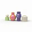 ´conjunto-floreros-coloridos-‐-Hecho-con-Clipchamp.gif Vases - Vase - Set
