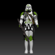 AIRBORN.gif 3D file STAR WARS .STL The Clone Wars OBJ. Airbone clone trooper 3d KENNER STYLE ACTION FIGURE.・3D printing idea to download, DESERT-OCTOPUS