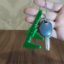 Key-Chain-1.gif STL file Key Chain (Caliper)・3D printing idea to download, MrY