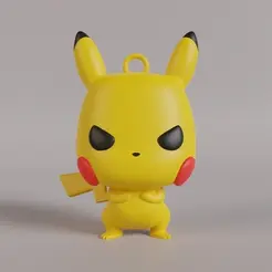 2-pikachu-cults.gif Pikachu Christmas Ornament