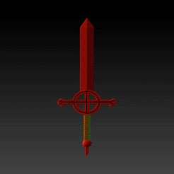 GIF.gif STL file DEMON BLOOD SWORD ADVENTURE TIME・Model to download and 3D print