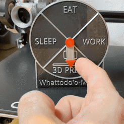 whattodoometer.gif STL-Datei Whattodo'o Meter・3D-druckbares Modell zum Herunterladen