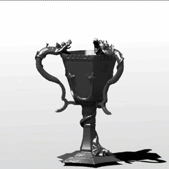 anim_triwiz_low_500.gif Download STL file Triwizard cup lowpoly • 3D print template, 3d-fabric-jean-pierre