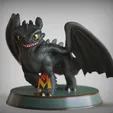 Toothless.gif Toothless-How to Train Your Dragon - Classic Animation & cartoon-FANART FIGURINE
