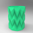 untitled.1772.gif FLOWERPOT ORIGAMI FACETED ORIGAMI PENCIL FLOWERPOT