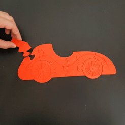 kids-car-puzzle.gif Файл STL car puzzle for kids・Шаблон для 3D-печати для загрузки