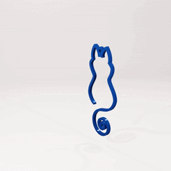 CAT.gif Archivo STL PENDIENTE GATO・Plan de impresión en 3D para descargar