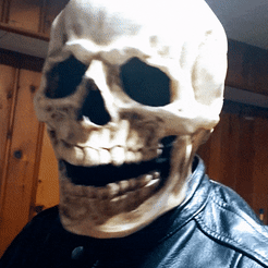 skelator.gif Fichier STL masque de tête de mort・Objet imprimable en 3D à télécharger, ArchaicProps